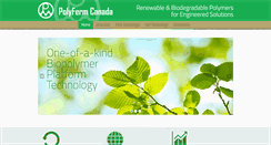 Desktop Screenshot of polyfermcanada.com
